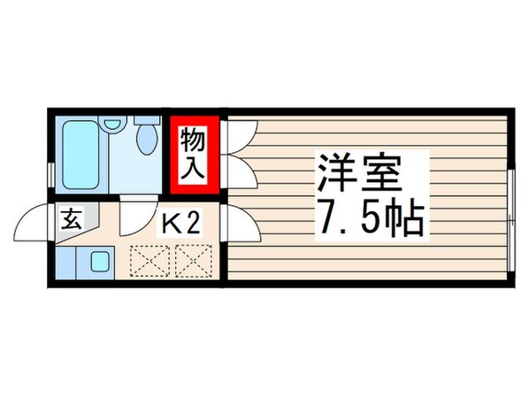 グリ－ンテラス桜台の物件間取画像